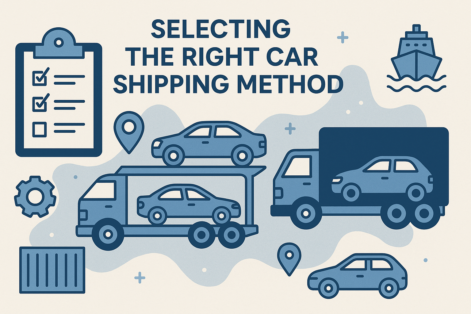 Selecting the Right Car Shipping Method 1 Selecting the Right Car Shipping Method