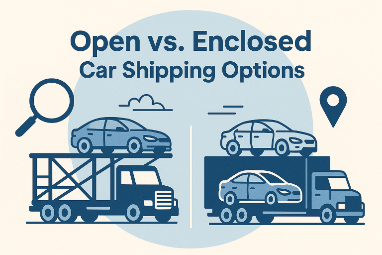 Open vs. Enclosed Car Shipping Options