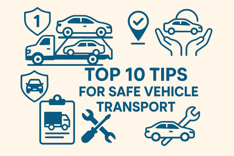 Top 10 Tips for Safe Vehicle Transport